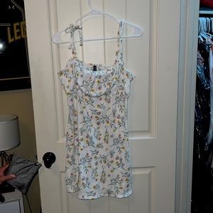 H&M spaghetti strap floral dress